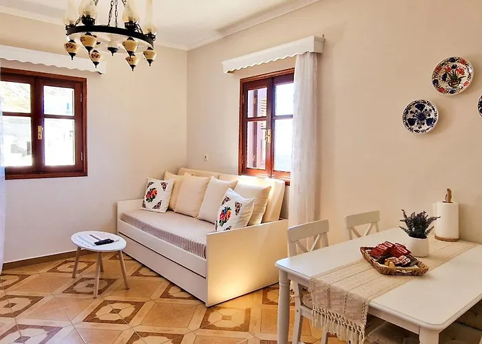 דירה Kyano Seaview Olympos (Karpathos)